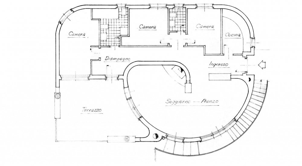 Haus Parco Ameno Grundriss oben